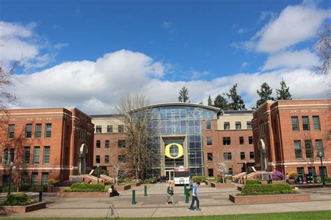University of oregon eugene - The EMU is located on the corner of 13th Avenue and University Street, 1395 University St., Eugene, OR 97403-1232. For campus parking information, visit Transportation Services. The parking garage located beneath the Ford Alumni Center will be …